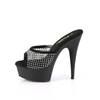 Pleaser - DELIGHT6016RM Mules à talon - Noir Product image